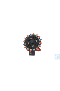 Rotateur de tubes CAPPRondo pour 16 tubes à sang Le rotateur de tubes CAPP Rondo est doté d'un...